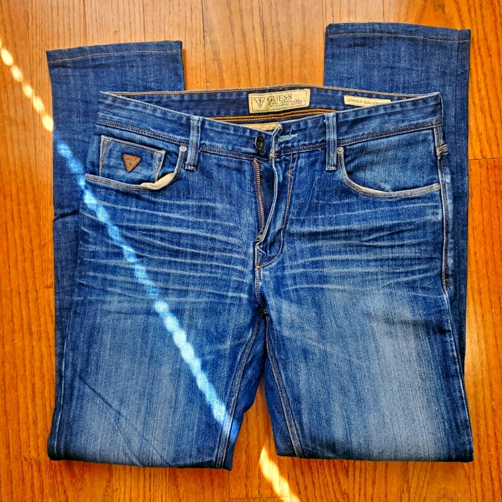 Guess by Marciano Lincoln Slim Straight Jean 31x32